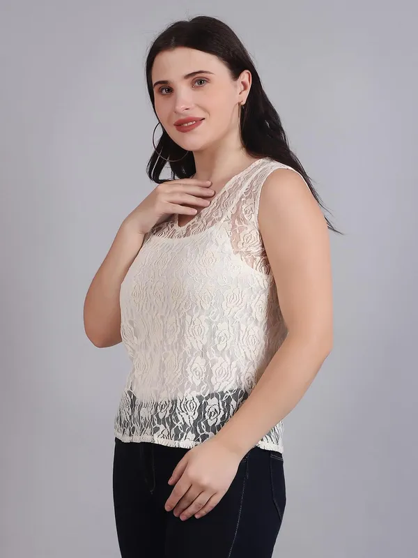 Dressitude-Cream-Top