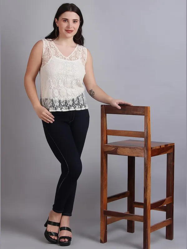 Dressitude-Cream-Top