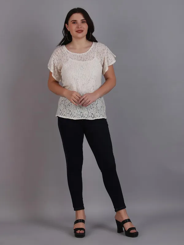 Dressitude-Beige-Top
