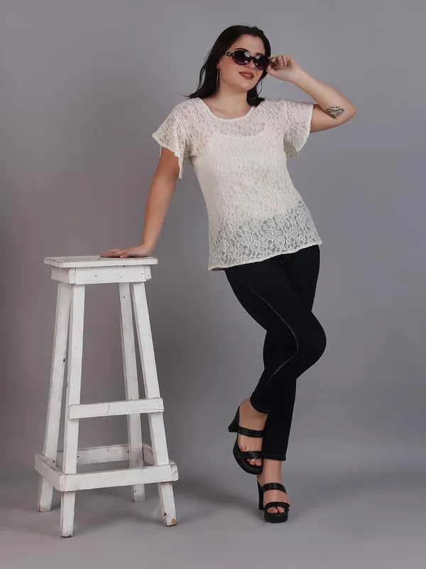 Dressitude-Beige-Top
