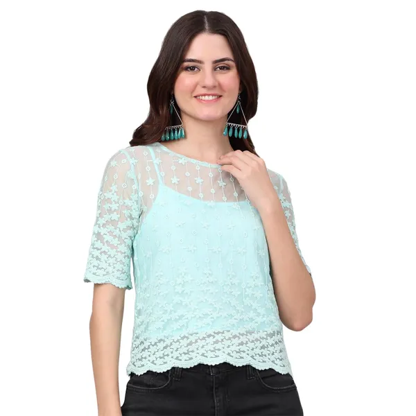 Dressitude-Sea_Green-Top