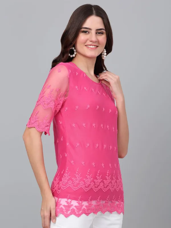 Dressitude-Pink-Top