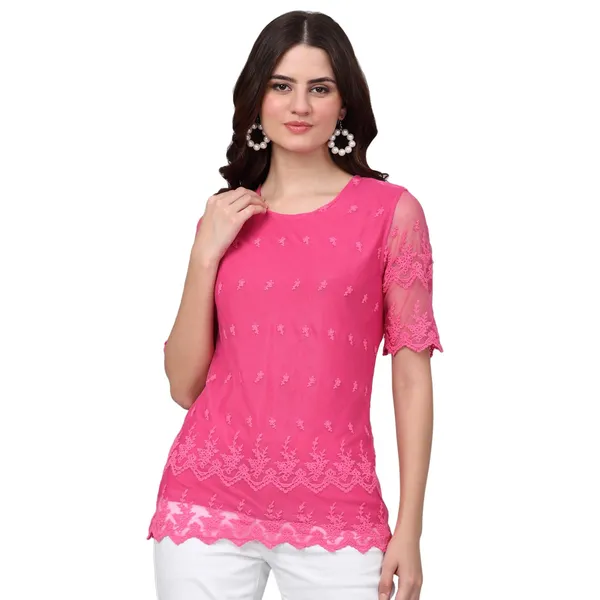 Dressitude-Pink-Top