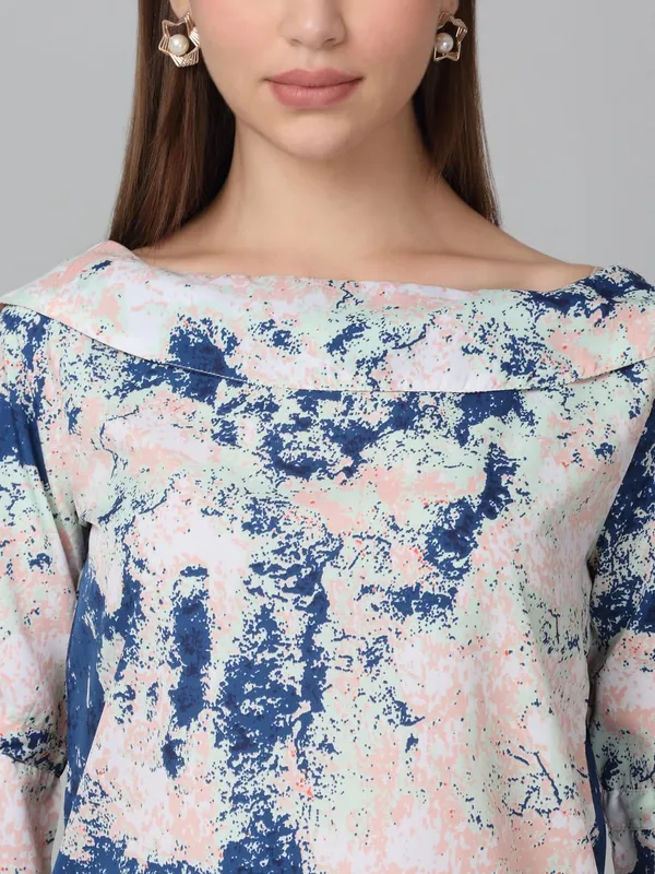 Dressitude-Sea_Green_&_Blue-Top