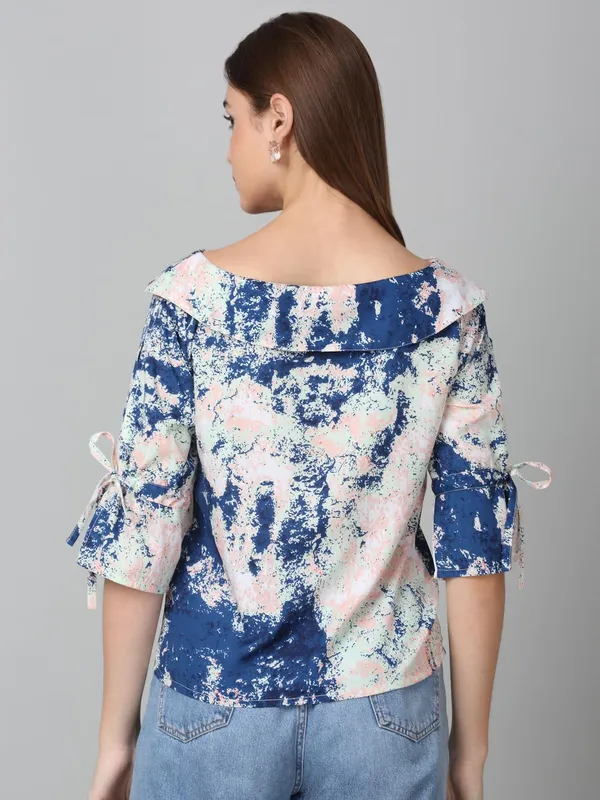 Dressitude-Sea_Green_&_Blue-Top