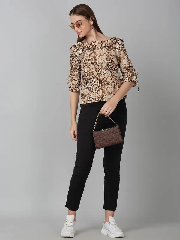 Dressitude-Brown-Top