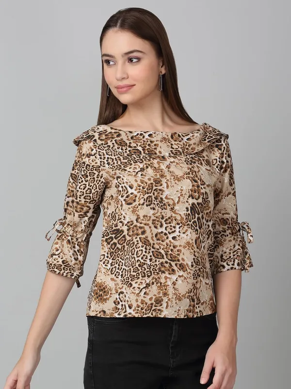 Dressitude-Brown-Top