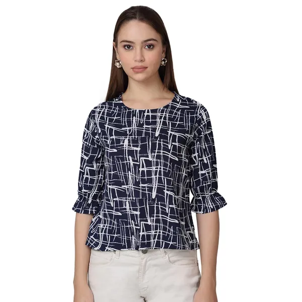 Dressitude-Navy_Blue-Top