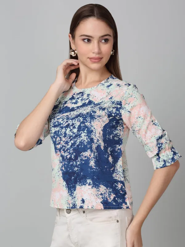 Dressitude-Sea_Green_&_Blue-Top