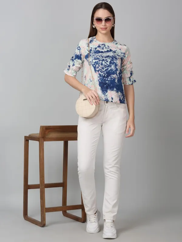 Dressitude-Sea_Green_&_Blue-Top