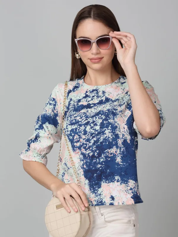 Dressitude-Sea_Green_&_Blue-Top