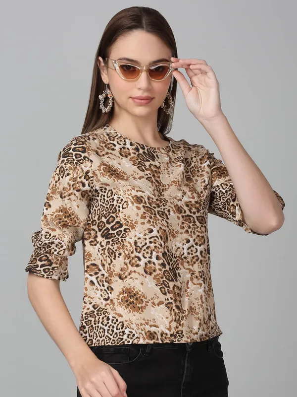 Dressitude-Brown-Top