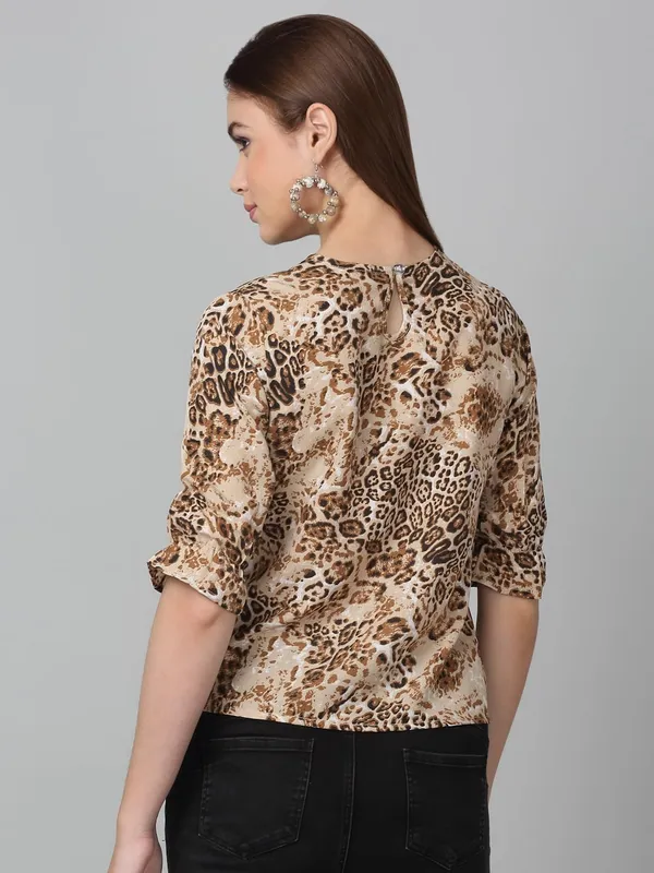 Dressitude-Brown-Top