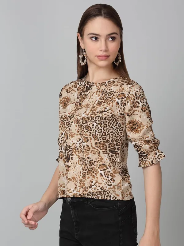 Dressitude-Brown-Top