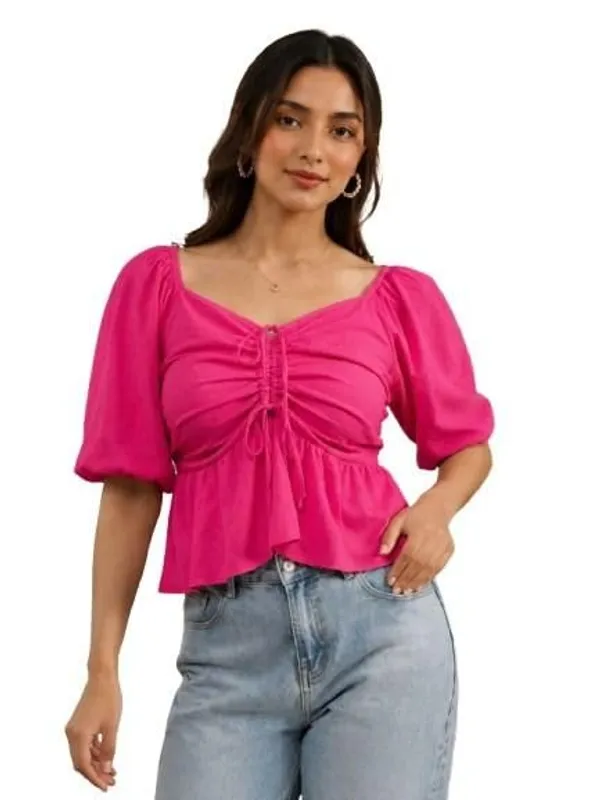Dressitude-Fuchia_Pink-Top