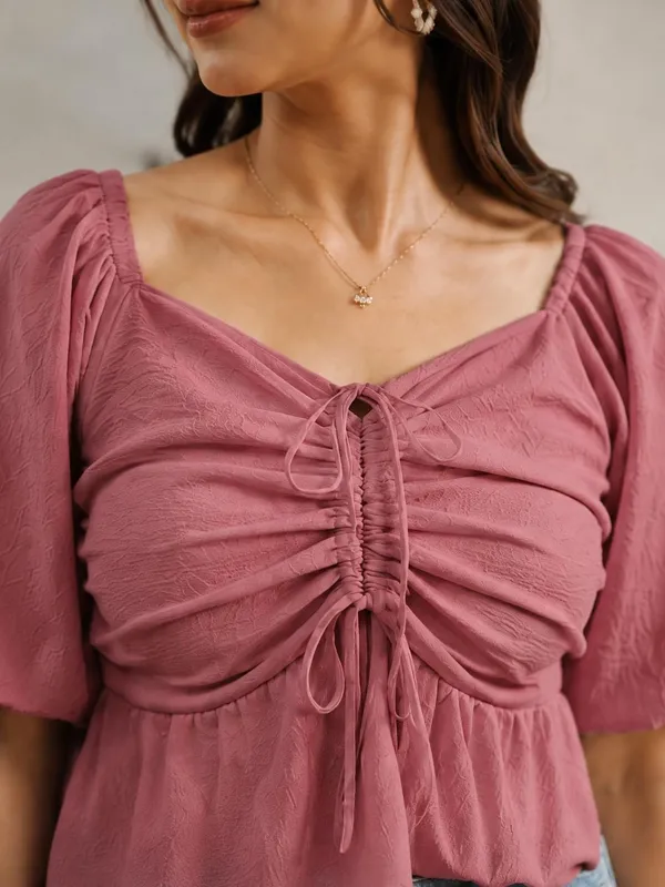 Dressitude-Pink-Top