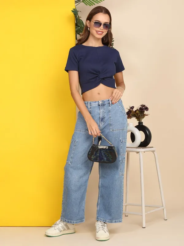 Dressitude-Blue-Top