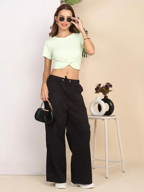 Green_Cotton_Top_For_Women