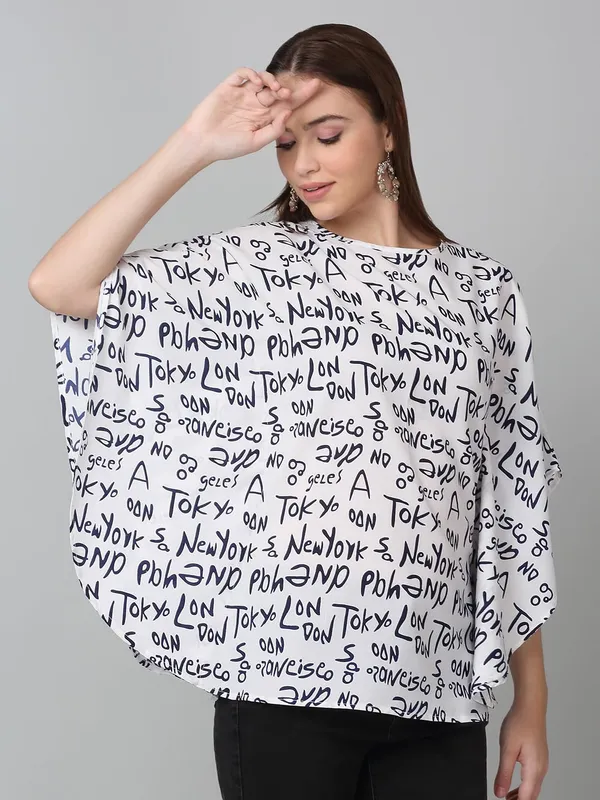 Dressitude-White_&_Blue-Top
