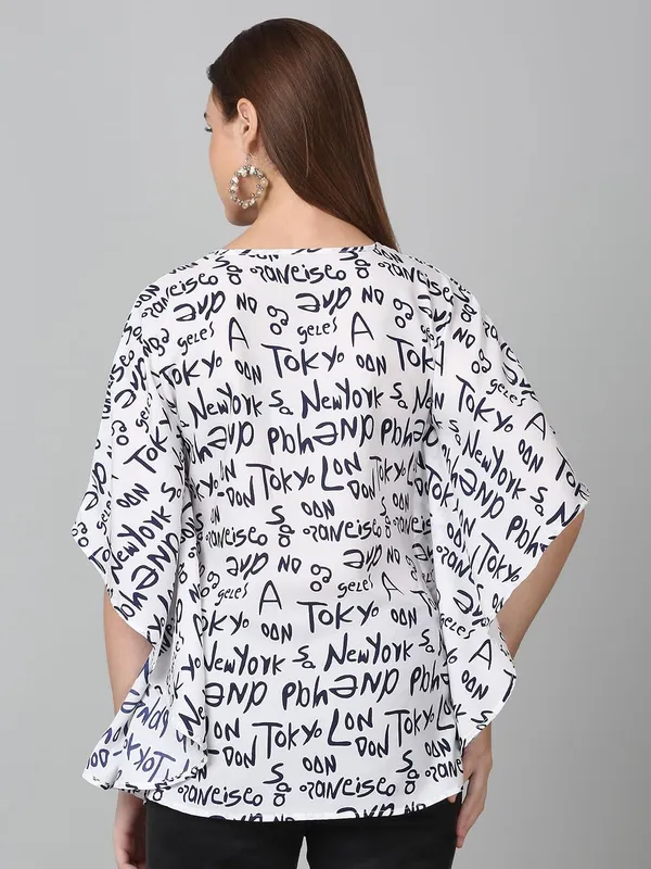 Dressitude-White_&_Blue-Top