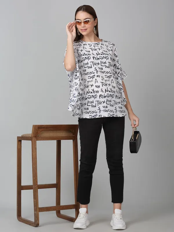 Dressitude-White_&_Blue-Top