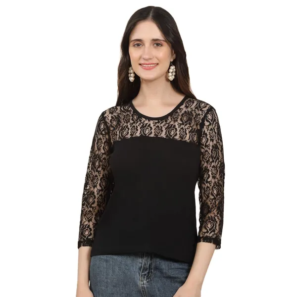 Black_Cotton_Top_For_Women