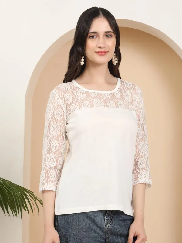 White_Cotton_Top_For_Women
