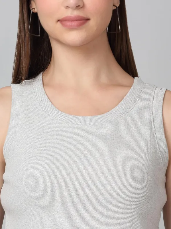 Grey_Cotton_Top_For_Women