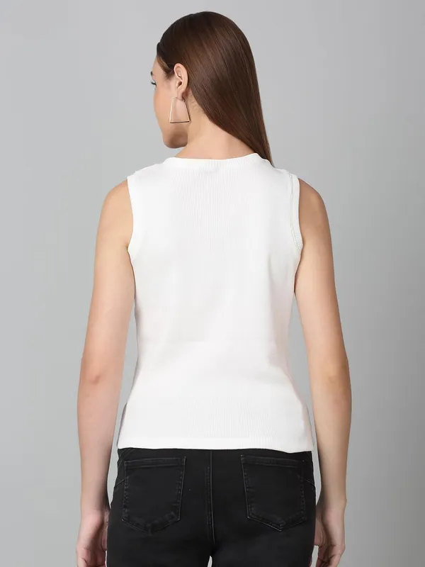 White_Cotton_Top_For_Women