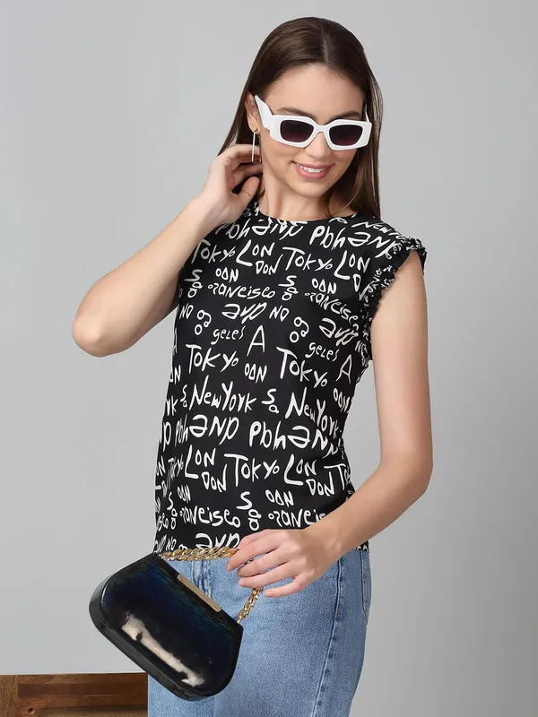 Dressitude-Black_&_White-Top