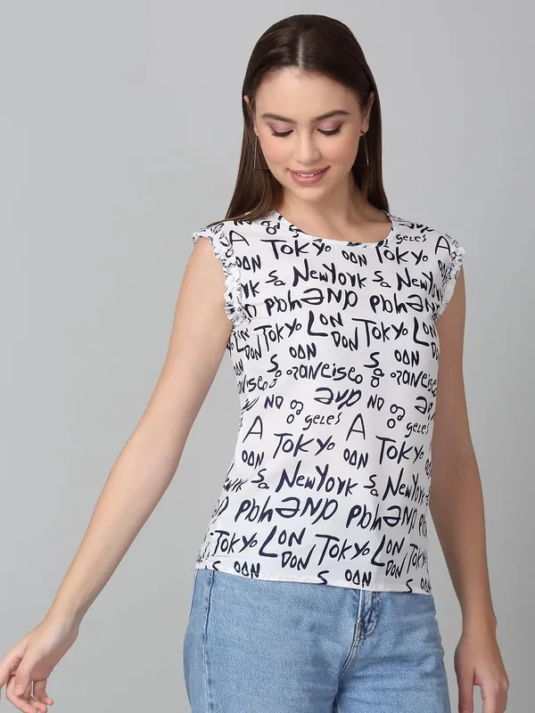 Dressitude-White_&_Blue-Top