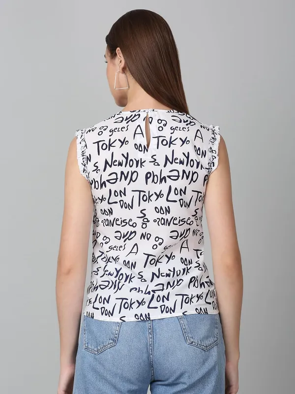 Dressitude-White_&_Blue-Top