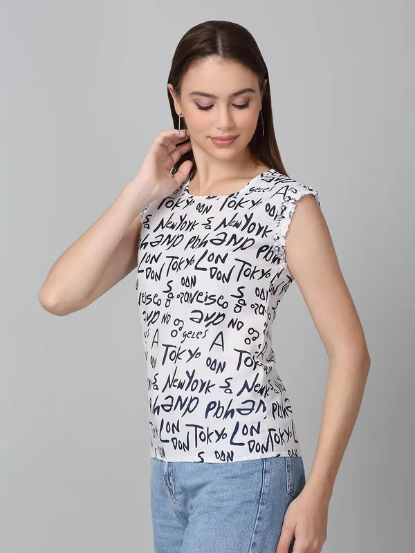 Dressitude-White_&_Blue-Top