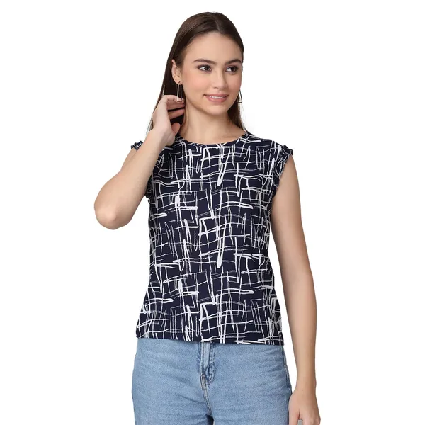 Dressitude-Navy_Blue-Top