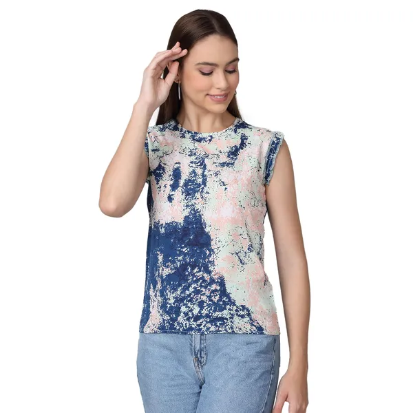 Dressitude-Sea_Green_&_Blue-Top