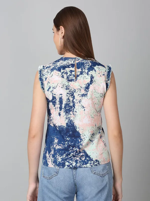 Dressitude-Sea_Green_&_Blue-Top