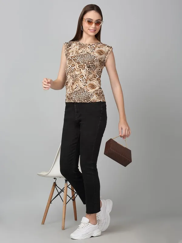 Dressitude-Brown-Top