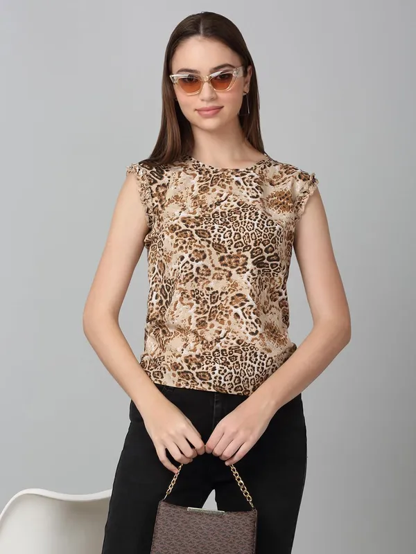 Dressitude-Brown-Top