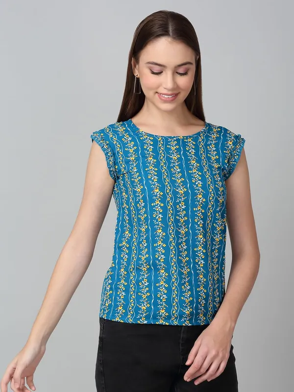 Dressitude-Ferozi-Top