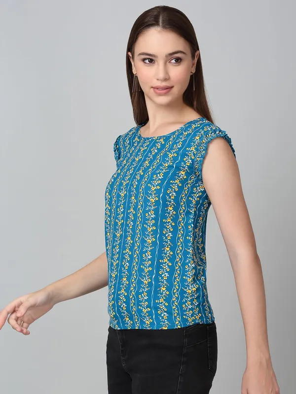 Dressitude-Ferozi-Top