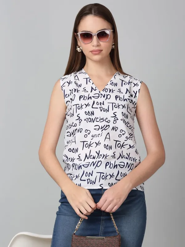 Dressitude-White_&_Blue-Top