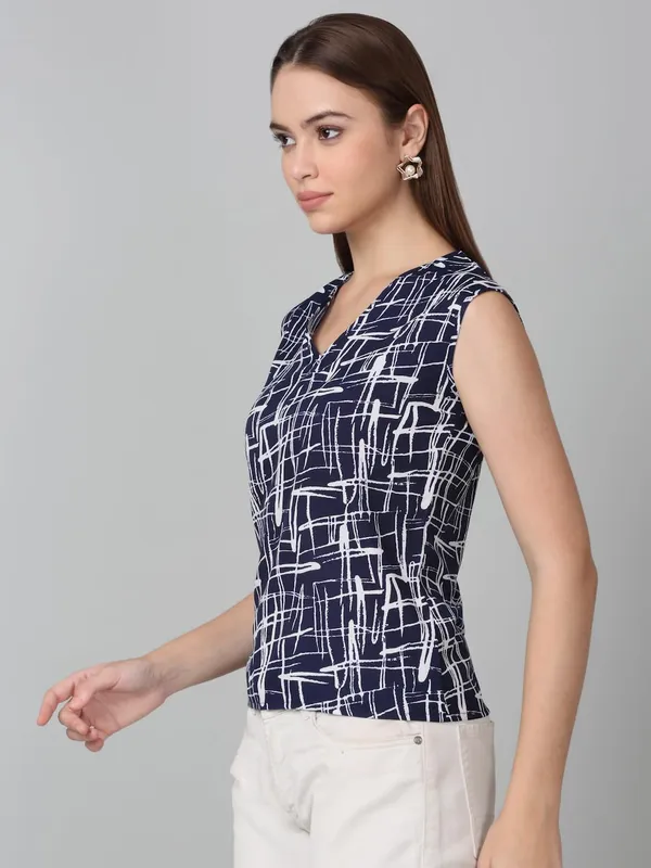 Dressitude-Navy_Blue-Top