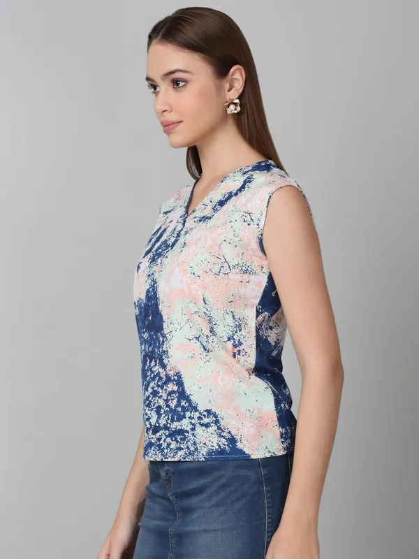 Dressitude-Sea_Green_&_Blue-Top