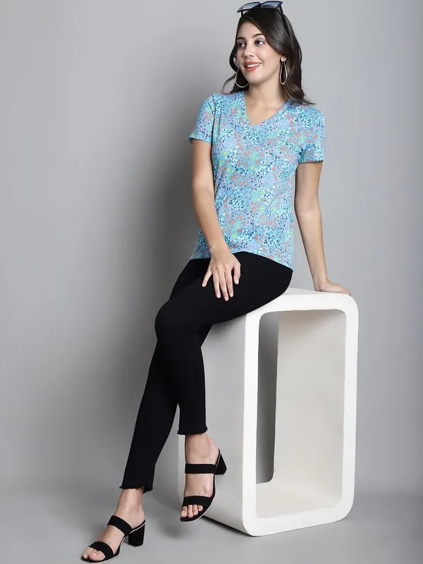 Dressitude-Blue-T-Shirt