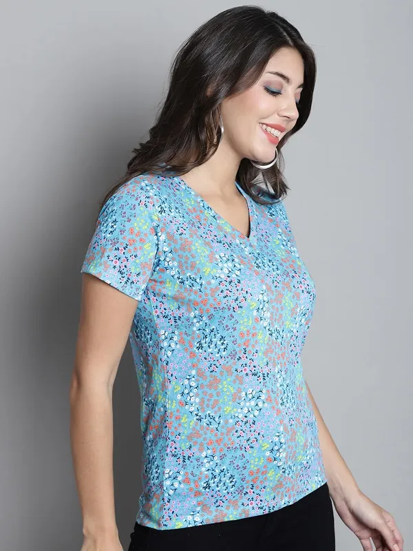 Dressitude-Blue-T-Shirt