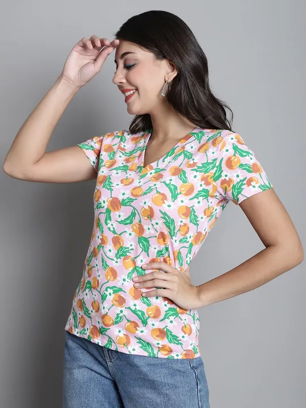 Dressitude-Light_Pink-T-Shirt