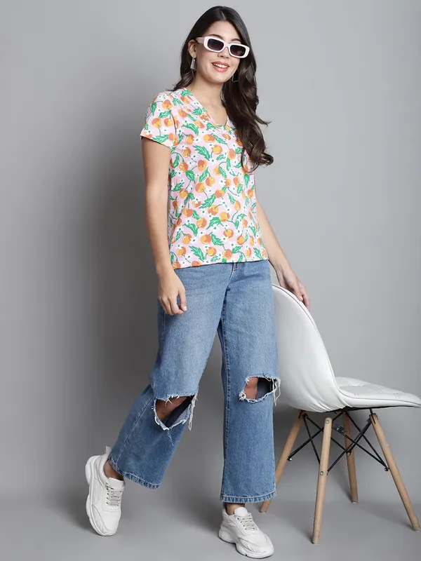 Dressitude-Light_Pink-T-Shirt