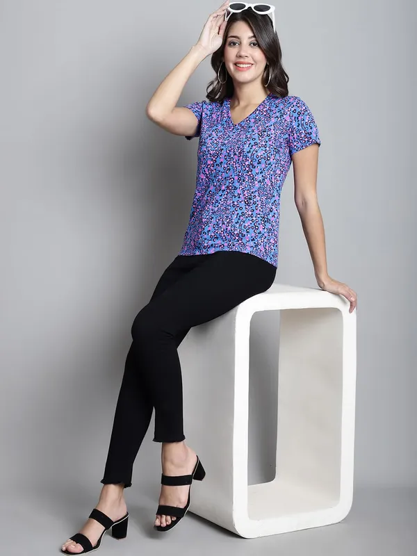 Dressitude-Blue-T-Shirt