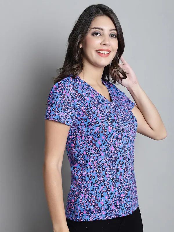 Dressitude-Blue-T-Shirt