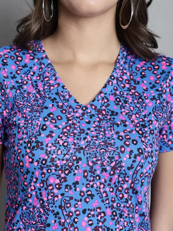 Dressitude-Blue-T-Shirt